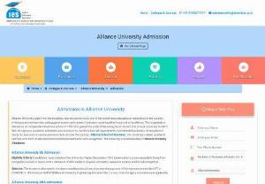 Admission in Alliance University | Alliance University Bangalore - Admission in Alliance University,  Placements,  Fee Structure,  Ranking,  Hostel Facility,  Reviews and Admissions Helpline - 9743277777
