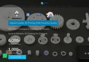 Precious3D - 'PRECIOUS 3D' - Introducing 3d Printing Services In Chennai,  With A Whole New Level Of Creativity. Make Miniature Models Of Your Machines With 3d Printing | Precious3d - 3d printing in Chennai
