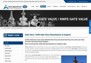 Gate Valve Supplier - A gate valve,  also known as a sluice valve,  is a valve which opens by lifting a round or rectangular gate/wedge out of the path of the fluid. Our manufactured Gate Valves are widely used in fluid-handling systems for flow control,  typical gate valves are designed to be fully opened or closed. When fully open,  the typical gate valve has no obstruction in the flow path,  resulting in very low friction loss. Call us to request a free quote!