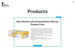 Non Sterile Latex Examination Gloves Powder Free - Buy non sterile surgical gloves,  Non sterile gloves,  Non sterile surgical gloves manufacturers,  buy non sterile surgical gloves,  powder free surgical gloves directly from a manufacturer in bulk with cost effective rates.  It gives protection from unwanted or dangerous substances. It has easy donning and helps prevent roll back. The softness of this gloves provides superior comfort and natural fit. The powder free glove eliminates powder-induced irritation and dermatitis to the users.