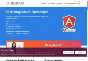 Screenshot of Hire AngularJS Developer | AngularJS Development Company