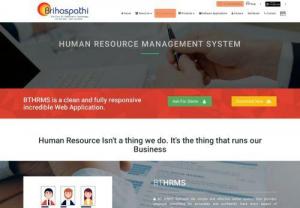 Brihaspathi-Offering Human Resources Management System Software - Human Resources Management System is the simple & effective online system that provides employer everything accurately & also provide Payroll Management system.