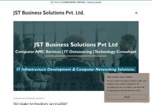 JST Business Solutions Pvt Ltd - At JST We come to work every day because we want to make things easier for businesses with our diverse corporate services. Our day in office is all about making someone from some other office feel happy about what they do. No matter the size,  complexity or location of your requirement,  JST can provide you with reliable personalized service that you deserve. From Cyber Security to Corporate Gifting,  Corporate tours to Community Services,  from training and certifications to on call