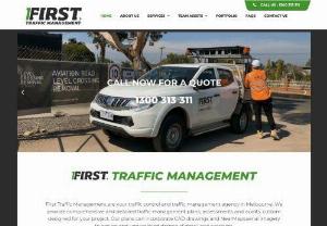 First Traffic Management Plans Melbourne & Traffic Control - First Traffic Management,  specialists in traffic control & traffic management plans in Melbourne. Get in touch with us for more info about traffic management.