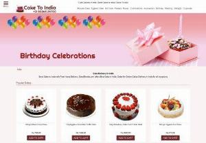 Send online cakes to India with caketoindia - Send online cake to India with the help of Caketoindia and show your love and care,  we deliver your product of best quality with best price.
