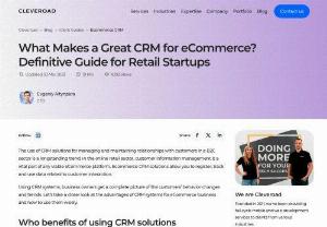 CRM for eCommerce - Here's a definitive guide how to choose a CRM system for your eCommerce business and use the CRM system benefits to the fullest. Learn all CRM advantages and disadvantages to make the right choice!