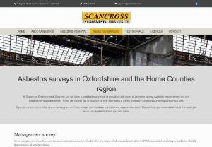 Asbestos survey london - Scancross provide a cost effective way to test your premises by Asbestos Survey and testing in areas like surrey,  hampshire,  london.