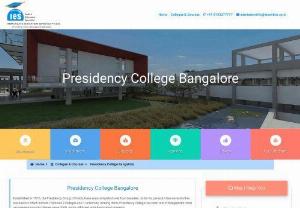 Presidency College Bangalore | Presidency Bangalore - Presidency College Bangalore ranked Among TOP BBA Colleges in Banaglore with NAAC,  Admission in Presidency College &Presidency Fee structure Helpline - 9743277777