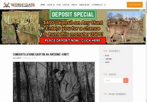 Try us with High fence hunting preserve in Ohio - If you are looking for a deer hunting preserve in Ohio then without wasting your time reach out World Class hunting Ranch which is considered best high fence hunting preserve in Ohio.