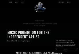A.A.G. RECORDS - Record label offering artist development services and radio airplay