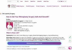 Alarplasty Mumbai - Alar Rhinoplasty is one categorical part of the Rhinoplasty. Alarplasty is mostly done for aesthetical purpose rather than any form of abnormality. Rhinoplasty is fast gaining pace in several parts of the world. Today correcting a deformed body part is no longer considered a luxury but a necessity.