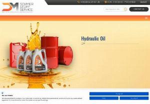 Online Buy Hydraulic Oils and Lubricants at DM-Schmierstoff Service GmbH,  Lubricant Supplier from Germany - A hydraulic fluid or hydraulic liquid is the medium by which power is transferred in hydraulic machinery. Common hydraulic fluids are based on mineral oil or water. Examples of equipment that might use hydraulic fluids are excavators and backhoes,  hydraulic brakes,  power steering systems,  transmissions,  garbage trucks,  aircraft flight control systems,  lifts,  and industrial machinery.