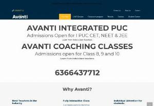 IIT JEE Online | IIT JEE Online Test Series - Avanti is your one-stop location for best online coaching for IIT JEE. Video lectures and JEE Main online test series available.