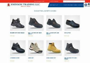 Safety Footwear Suppliers in Sharjah | Johnson Trading - Johnson Trading is the manufacturer and supplier of Safety Footwear in UAE. These Safety Footwear are imported and manufactured by using good quality leather,  which provides proper safety and comfort to the wearer. Our company will provide a reasonable market price with the best quality. For more Call: 971 6 5399229
