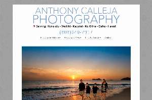 Oahu Family Photographers - Aloha! My name is Anthony Calleja and I am a professional photographer based on the island of Oahu,  Hawaii. I have 30+ years of portrait photography experience,  an A+ Rating with the Better Business Bureau,  and have photographed many happy families through the years. I specialize in family photography on Oahu and I offer Hawaii locals and vacationing families visiting the island,  fun,  memorable,  affordable family photography services.
