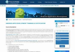 Android App Development Training course certification in Delhi NCR - Android App Development Training Course Certification in Delhi,  NCR. Get trained by Android Developer | Experts by coding on Industrial projects.