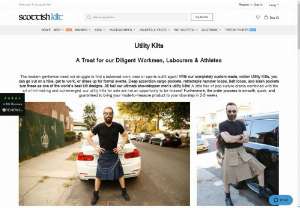 Traditional kilts for men - Top Quality Custom Made Utility kilts for sale,  We are specializing in creating custom made Utility kilts and can make a luxury quality Utility kilt within 2 weeks and ship right to your doorstep.