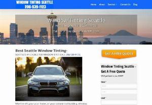 Window tinting seattle wa - Window tinting Seattle. Auto,  Commerical,  Residental tinting services!