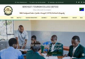Serengeti Tourism College -SETCO - SETCO is the only local institution in Serengeti District Offering Hospitality and Tourism related courses to young women and men in the area of Serengeti Ecosystem,  Mara region and other side of the lake zone at large since 2006 to date. For years now SETCO has been a centre of excellence in providing quality Tourism and Hospitality training,  Research and Consultancy service for sustainable development of tourism industry in Tanzania.