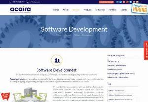 Software Development Company in Mumbai - Acaira Technologies is a Mumbai based software development company,  providing expert development of custom software applications and bespoke software.