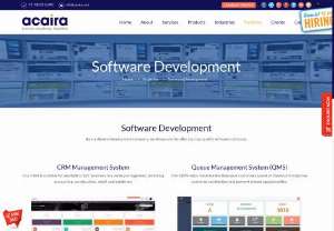 Software Development Portfolio - Acaira Technologies - Software Development Portfolio - Acaira Technologies
