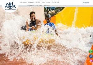 Aqua park Family rides water park in Hyderabad | wild waters - Have fun with 21 unique Family rides and Thrill rides like paradise beach,  rain disco,  private cove,  aqua play,  wave rider etc with best Water Park in Hyderabad