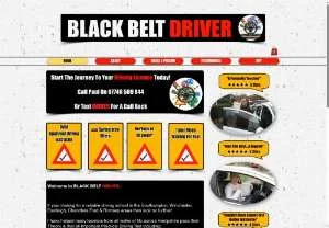 Screenshot of Black Belt Driver