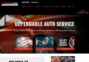 Auto Repair Huntington Beach | Oil Change | Brake Service | Auto Service - Top Line Performance in Huntington Beach is the number one choice when it comes to maintenance and repairs for your car,  routine auto service for cars,  trucks or SUVs.