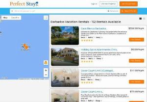 Barbados Vacation Condo Rentals - Find vacation homes rentals,  houses and apartments for rent in Barbados. Villas,  bed and breakfast,  cabin,  condos and cottages accommodation in Barbados,  on Perfect stayz with no booking fees or without any service fees. Directly from property owner.