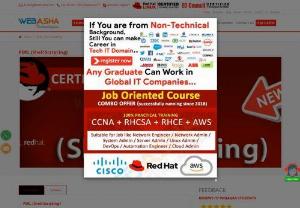 Best Perl Training in pune - WebAsha Technologies provided all tracks of Red Hat Linux Certification in affordable fees. Webasha Technologies is one the best option for every kind of Red Hat Linux courses from professional trainer at affordable prices. Webasha provide Best Shell Scripting Training in pune,  Shell Scripting Training center in pune,  Bash Training in pune,  Perl Training in pune,  best Perl Training in pune,  Perl Training center in pune,  100% job guaranteed course.