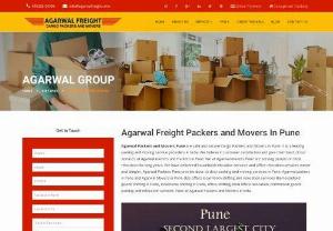 Agarwal packers and movers in Pune - Agarwal Packers and Movers in Pune are safe Cargo Packers and Movers in Pune.