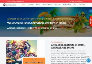Animation Course | Animation course in delhi- Animation Boom - Want to Become an Animator? Animationboom.net is a leading animation institute in New Delhi. Join us for best animation course. Free pick and drop facility in Dwarka
