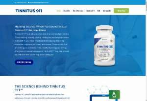 Ringing ears - May help and shut off buzzing,  hissing and roaring sounds in your ears with Tinnitus 911. Read reviews and buy Tinnitus 911 online at PhtyAge Labs and Amazon.