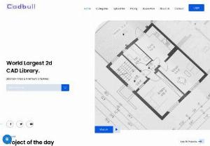 Cadbull - 2D Cad Library, Cad Blocks, Autocad Blocks Furniture - 2D Cad Library, Cad Blocks, Autocad Blocks Furniture, Architecture-Interiors design-Construction floor plan and detail in autocad dwg format.