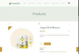 Argan Oil of Morocco - 100 % Pure ECOCERT & USDA Certified Authentic Southwestern Moroccan Argan Oil.
 
 