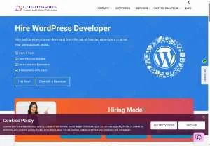 Screenshot of Hire WordPress Developer