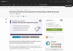 WooCommerce Dynamic Pricing - WooCommerce Dynamic Pricing plugin allows you to create dynamic pricing rules to offer various discount on products,  categories,  and product variations.
