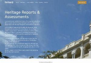 Heritage 21 - Heritage 21 is a team of professional heritage property consultants & advisors dedicated to provide all round heritage advice for cultural heritage conservation.