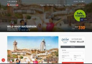 Wild Wadi Ticket - Wild Wadi Water Park Ticket Dubai - is designed to offer hours of fun and pleasure to thrill-seekers and families alike. With 24 rides and attractions,  most of which inter connect.