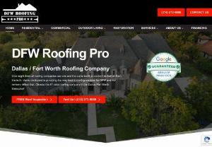 DFW Roofing Pro - The roof repair McKinney TX is highly devoted to serve the roofing and fencing needs in a timely manner with extensive emphasis on quality craftsmanship and customer service.