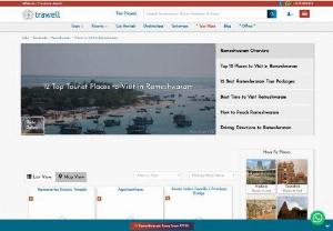 Places to visit in Rameshwaram - Rameshwaram is a famous pilgrimage destination in Tamilnadu and also one of the popular tourist attraction in South India. Here are the map,  directions and things to do in Rameshwaram.