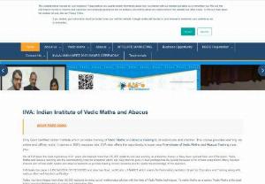 Vedic Maths Online - IIVA provides Online Vedic Maths Training using the top online educational tools to maintain the quality learning of Vedic Maths through online mode. Our world-class tips & tricks have produced many successful learners of speed maths & giving them a business opportunity to start Vedic maths classes & make it a career