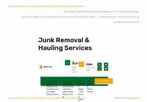 Best Junk Removal & Trash Pickup - Best Trash Removal & Junk Hauling is a South Florida owned and operated junk removal and hauling service that has been in business since 2011. Looking for Trash Removal & Junk Hauling in Miami-Dade,  Broward,  or Palm Beach Counties. We operate the best fleet of trucks,  along with the best quality employees so that the client always gets the most value for their money. All you have to do is tell us what it I that you want going,  and we will get it gone for you. We work hard to by always going