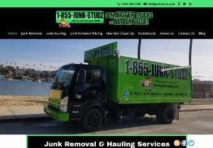 Junk Studz Junk Removal and Hauling - Junk Studz is provides Junk Removal and Hauling eco-friendly recycling facilities in Orange County,  Los Angeles and San Diego.