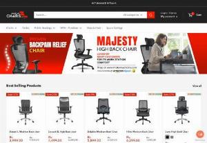 Visitor Chairs | Chairs Online - Buy reception chairs or visitors chairs online at low prices in India at Make My Chairs. Browse reception chairs from a great selection at our furniture Store. Furniture and metal Chairs are offers a great range of visitor chairs and meeting chairs with premium comfort and support. Order online and enjoy cheap wholesale prices today!