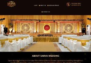 Wedding decorators in Coimbatore | Wedding & Event Planners in Coimbatore - Sarva Wedding decorators,  leading best wedding decorators/ wedding planners in Coimbatore. Our innovative team makes your dream venue to be real and live through dedicated professionals.