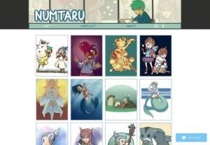 Numtaru - A collection of Final Fantasy XIV comic strips. Based off of the adventures of Num,  Tub and friends.
