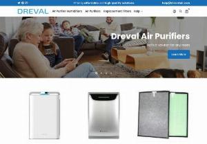 Best Air Purifiers and Humidifiers - We Air Purification Company have 15+ years of experience,  remarkable customer service in Carbon Air Purifier. Visit website to buy Dreval Air Purifier,  carbon air purifier,  Humidifier,  ultrasonic humidifier,  and filters.