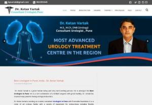 Urologist in pune - Dr Ketan Vartak is one of the best kidney specialists in Pune. He has great experience in urology. Get an appointment and get the best treatment by kidney specialist in Pune .