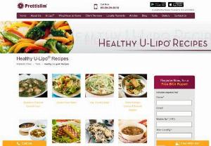 Healthy U-Lipo Diet Recipes To Stay Slim | Prettislim - Looking for healthy recipes to get slim naturally? Get Healthy U-Lipo Diet Recipes To Stay Slim at Prettislim. This weight loss diet plans would help to shed some extra kilos and get back in shape. Prettislims U-Lipo healthy recipes just for you.